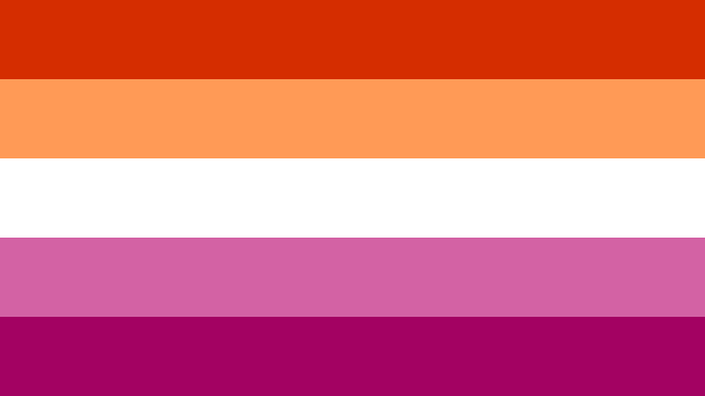 lesbische pride vlag